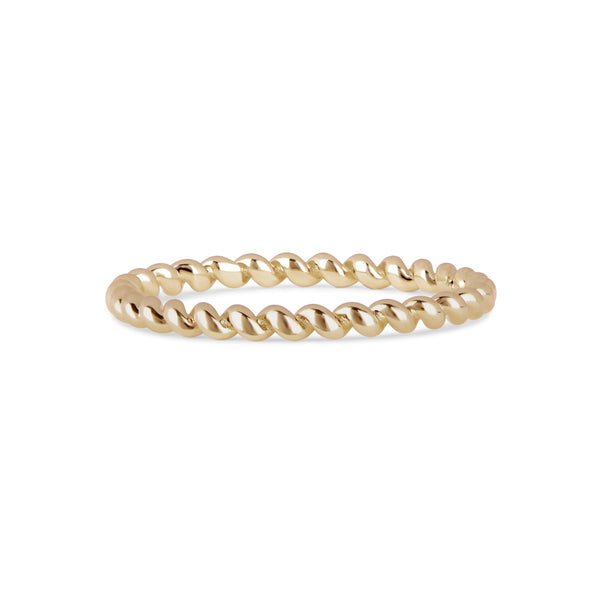Twisted Ring 9k Gold