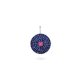 sapphire pendant 9 white gold white background