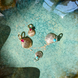 Shell jewellery on plate