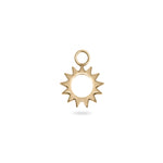 silhouette charm gold