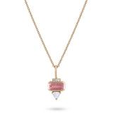 tourmaline pendant sold gold