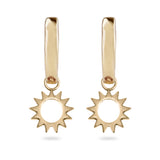 star hoops 9k gold white background