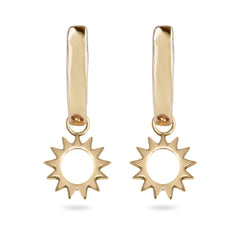 star hoops 9k gold white background