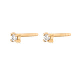 Mini Diamond Stud Pair 9k Gold
