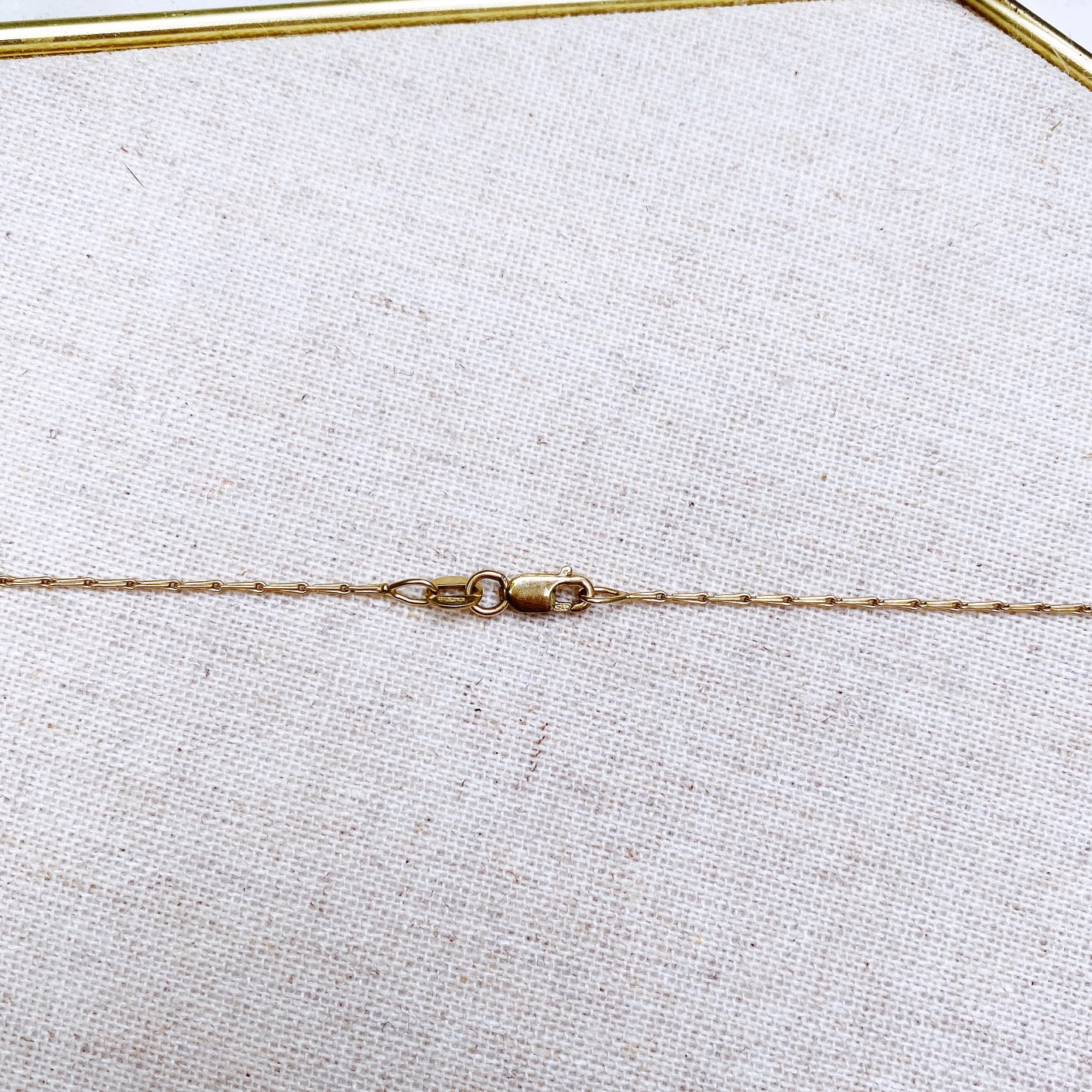 18" Barleycorn Chain 9k Gold - Zohreh V. Jewellery