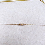 18" Barleycorn Chain 9k Gold - Zohreh V. Jewellery