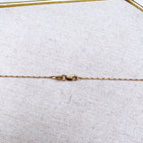 18" Barleycorn Chain 9k Gold - Zohreh V. Jewellery