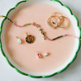 Personalised Beaded Necklace 9k Gold