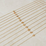 Zodiac Charm Bracelet 9k Gold