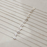 Zodiac Charm Bracelet Sterling Silver
