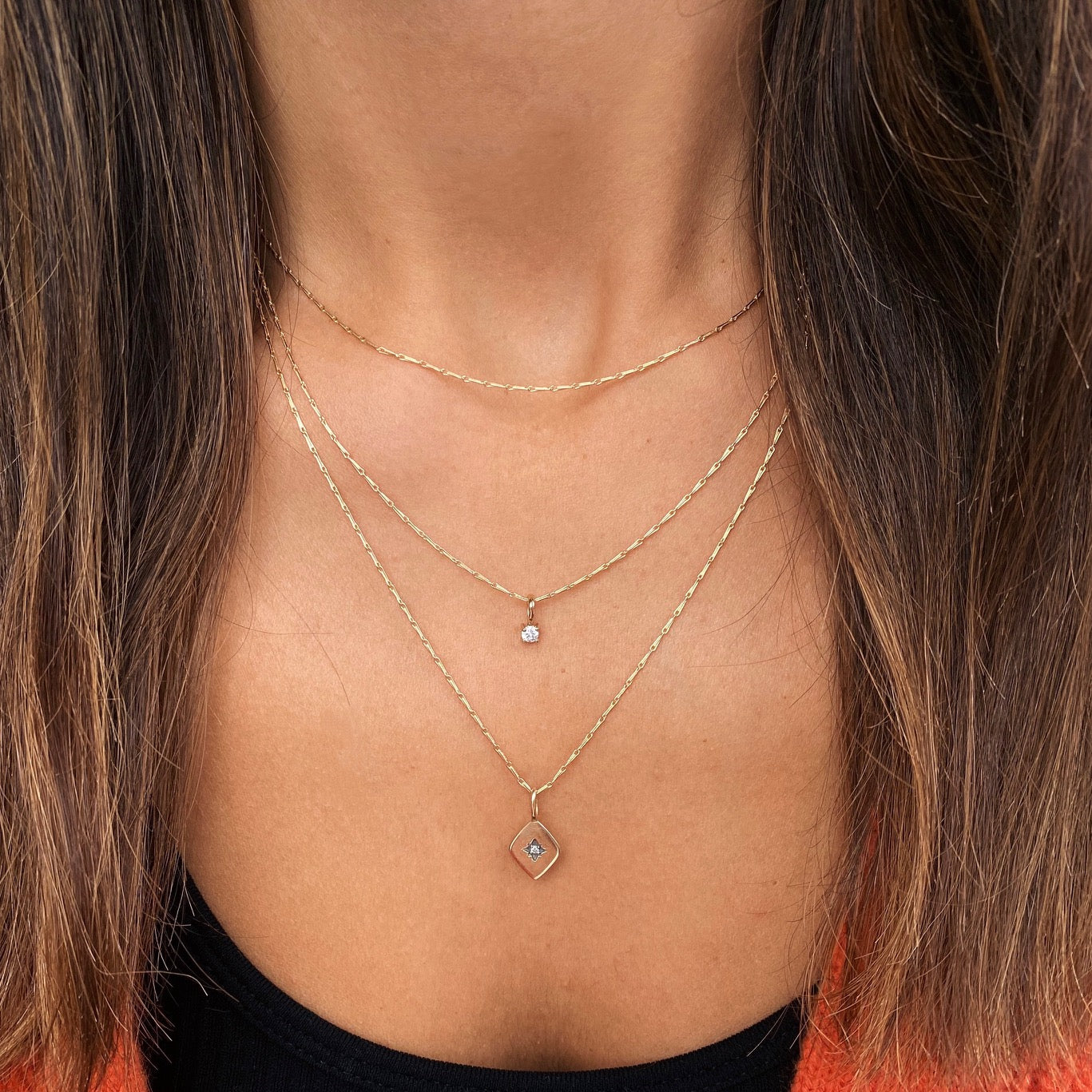 18" Barleycorn Chain 9k Gold - Zohreh V. Jewellery