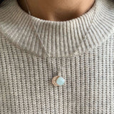 Zohreh Coin Pendant Sterling Silver