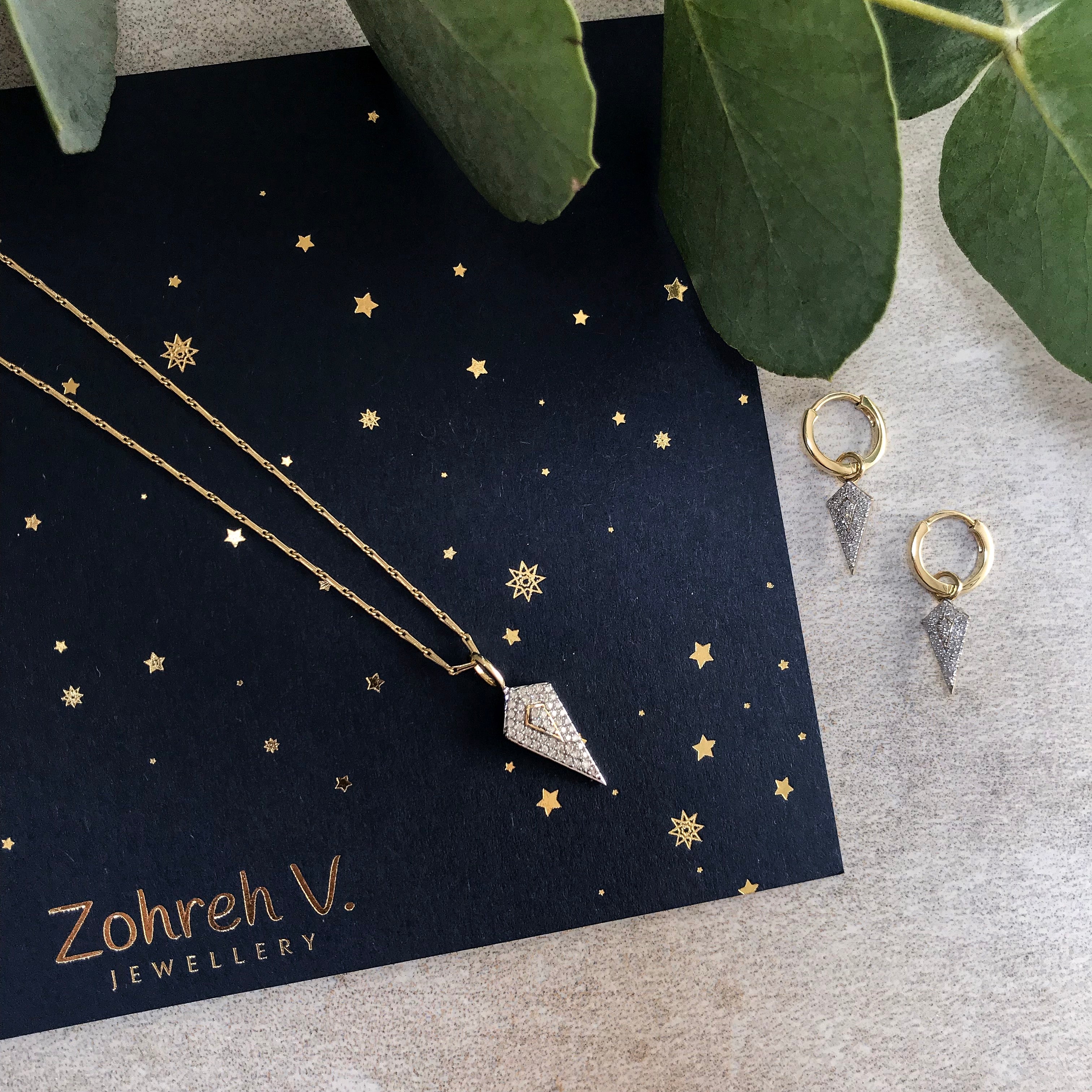 18" Barleycorn Chain 9k Gold - Zohreh V. Jewellery