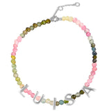 Personalised Beaded Bracelet Sterling Silver - Zohreh V. Jewellery