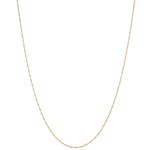 18" Barleycorn Chain 9k Gold - Zohreh V. Jewellery