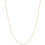 18" Barleycorn Chain 9k Gold - Zohreh V. Jewellery