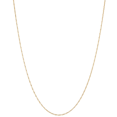 18" Barleycorn Chain 9k Gold - Zohreh V. Jewellery