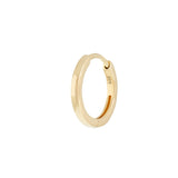 Medium Hoop Earring 9K Gold - Zohreh V. Jewellery