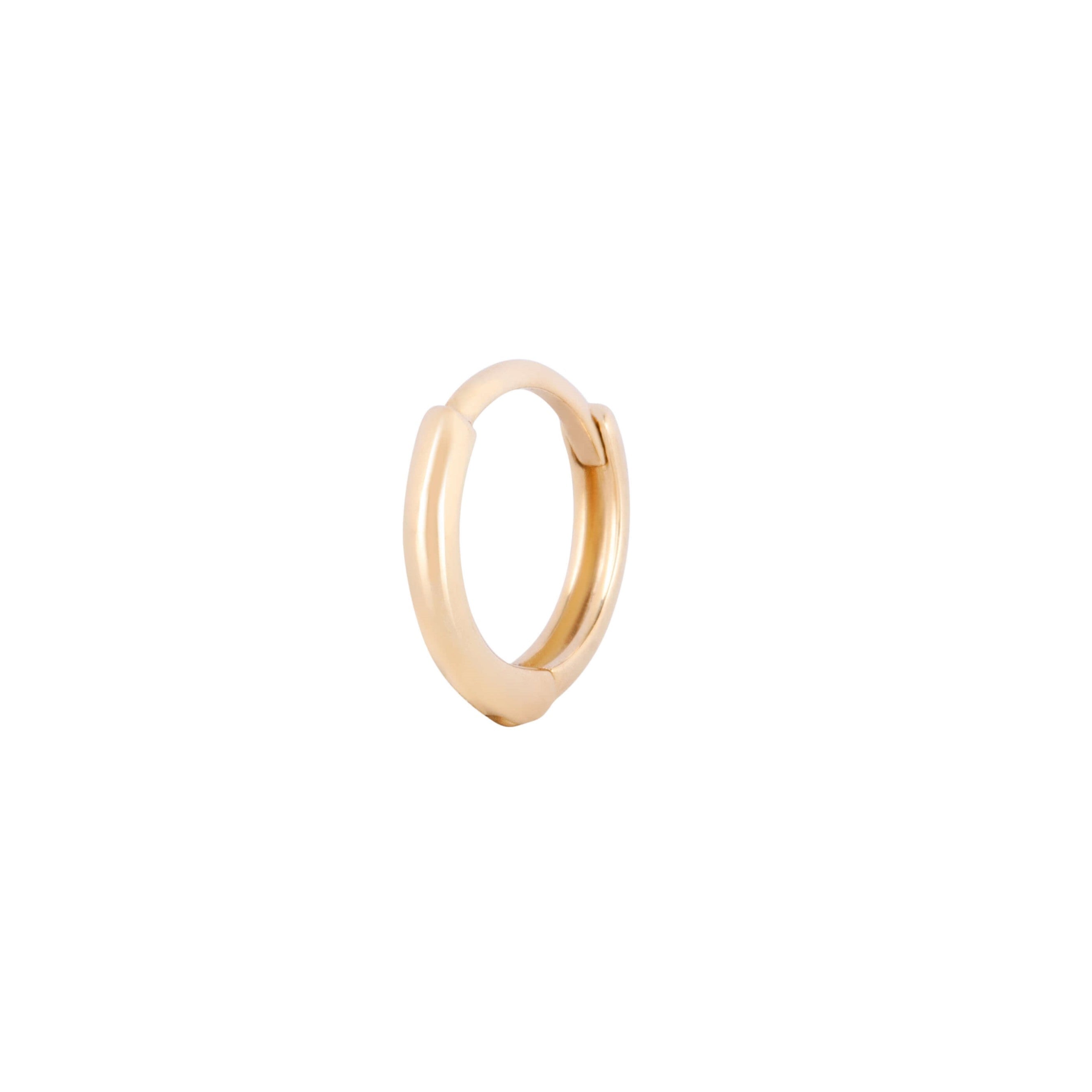 Mini Huggie Hoop Earring 9k Gold
