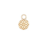 Zohreh Coin Earring Charm 9k Gold