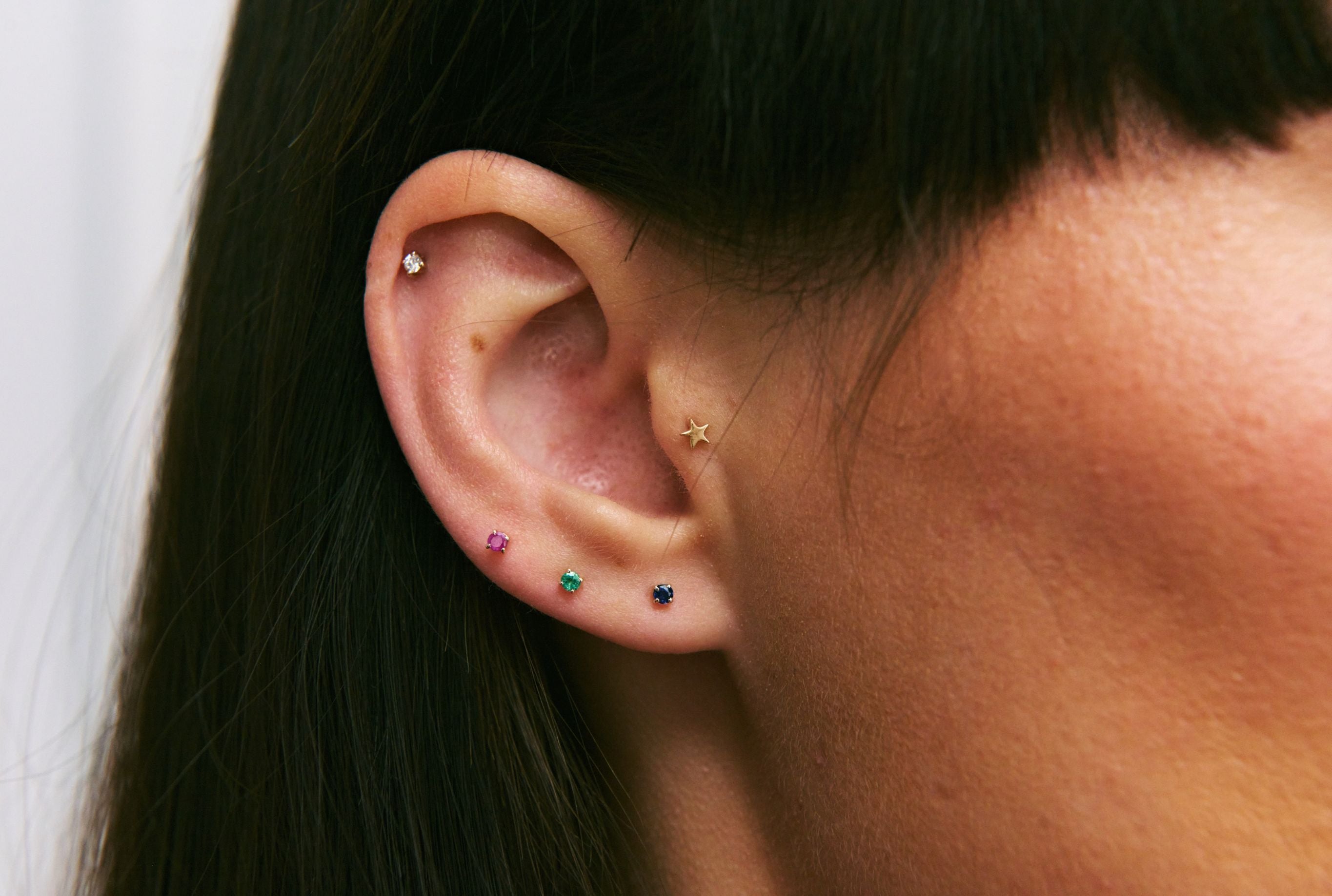 flat back earrings
