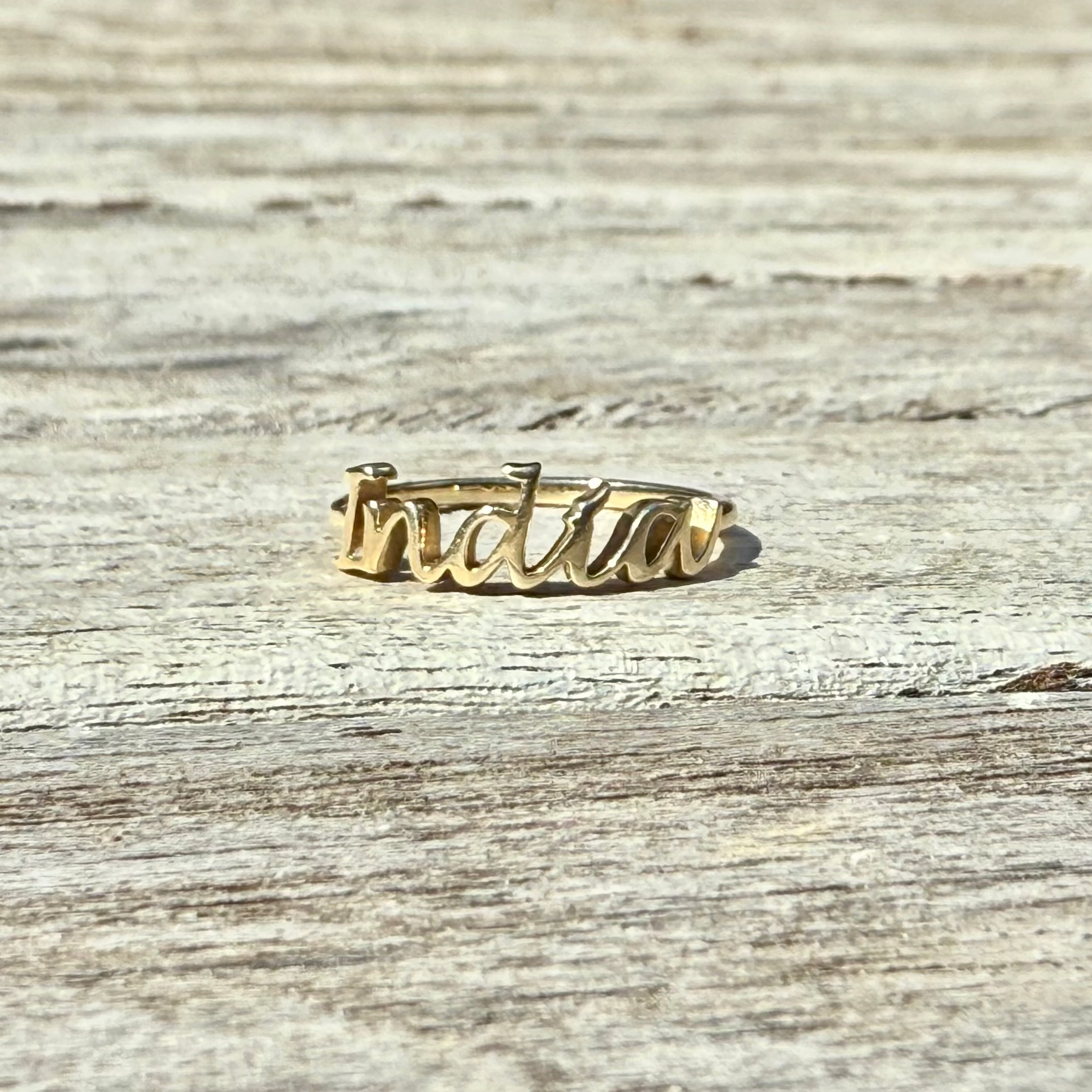 Personalised Rings