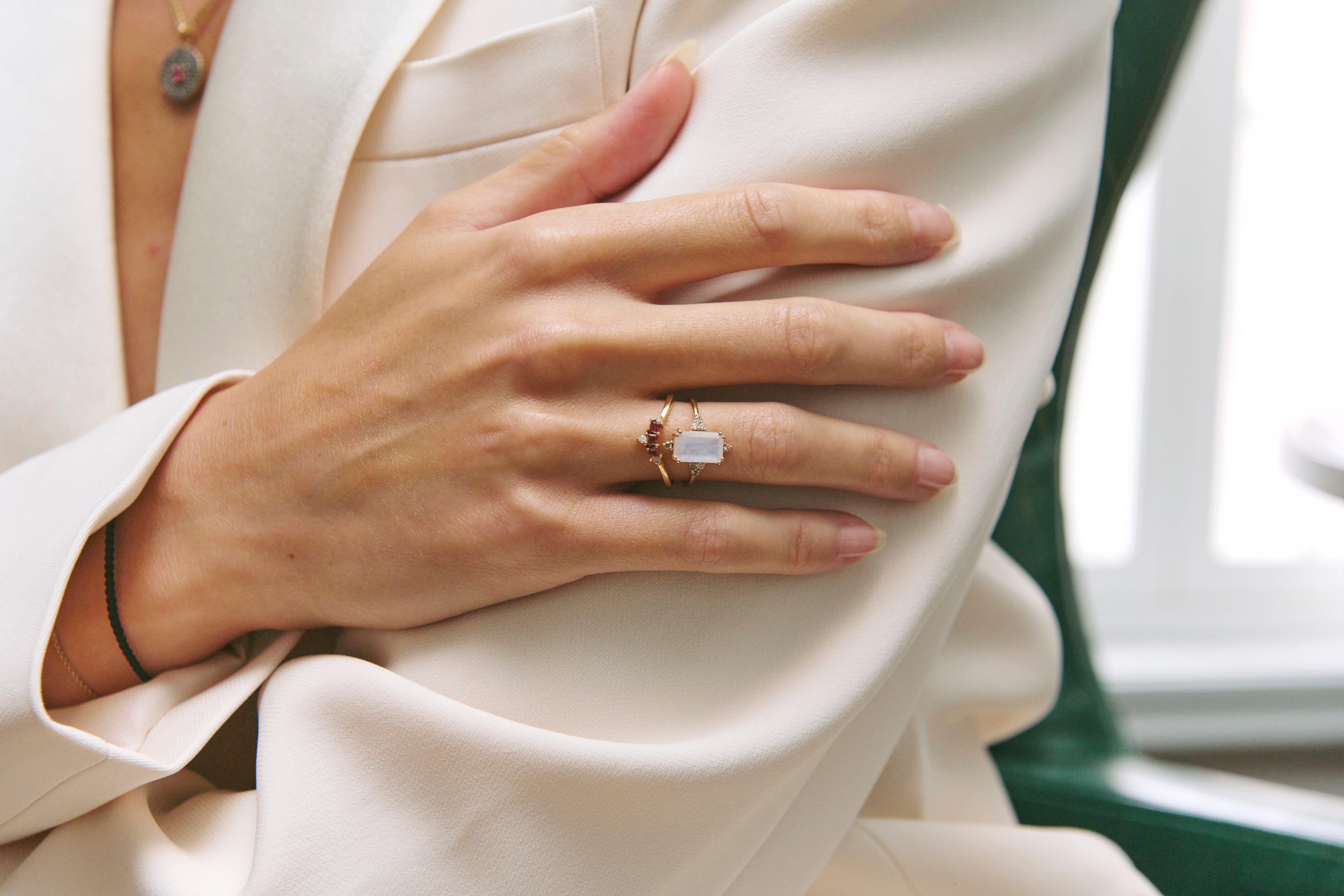 solid gold rings