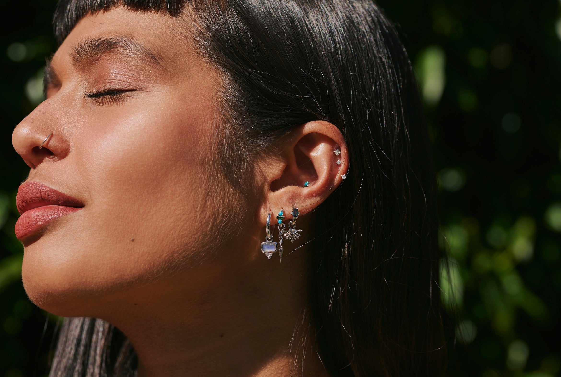 zohreh lobe piercing jewellery