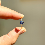 9kt Gold Sapphire & Diamond Vintage Ring