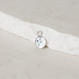 sterling silver earring charm