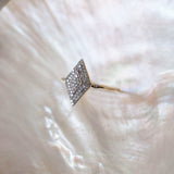 Diamond Pavé Ring 9k Gold
