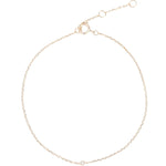 white background diamond solitaire bracelet