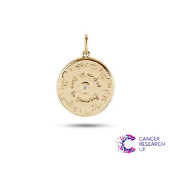Dillon Pendant 9k Gold white background