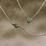 Personalised Raindrop Bracelet Sterling Silver