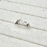 Alice Ring Sterling Silver Size M Sample