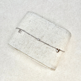 Letter E, heart and White Sapphire Bracelet Sterling Silver Sample