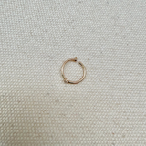 Diamond Nose Ring 9k Gold Sample