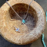 Opal, Moonstone & Morganite Pendant Sterling Silver Sample