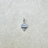 Opal, Moonstone & Morganite Pendant Sterling Silver Sample