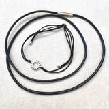 Leather Cord Necklace Sample