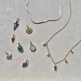 Moonstone Kite Pendant 9k Gold Sample