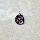 Gemstone Organic Pendant Sterling Silver Sample