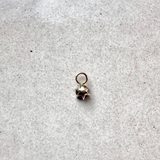 Sapphire Star Solitaire Charm 9k Gold Sample