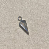 Labradorite Rhombus Earring Charm Sterling Silver Sample