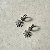 Limited Edition Diamond & Labradorite Star Earring Charm 9k White Gold