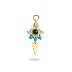 Evil Eye Earring Charm