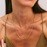 18" Anaconda Chain 9k White Gold