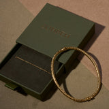 Station Bead Chain Bracelet 9k Gold