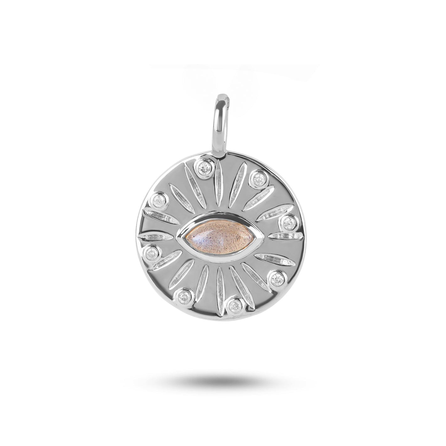 labradorite_diamond_Eye_Pendant_silver white background