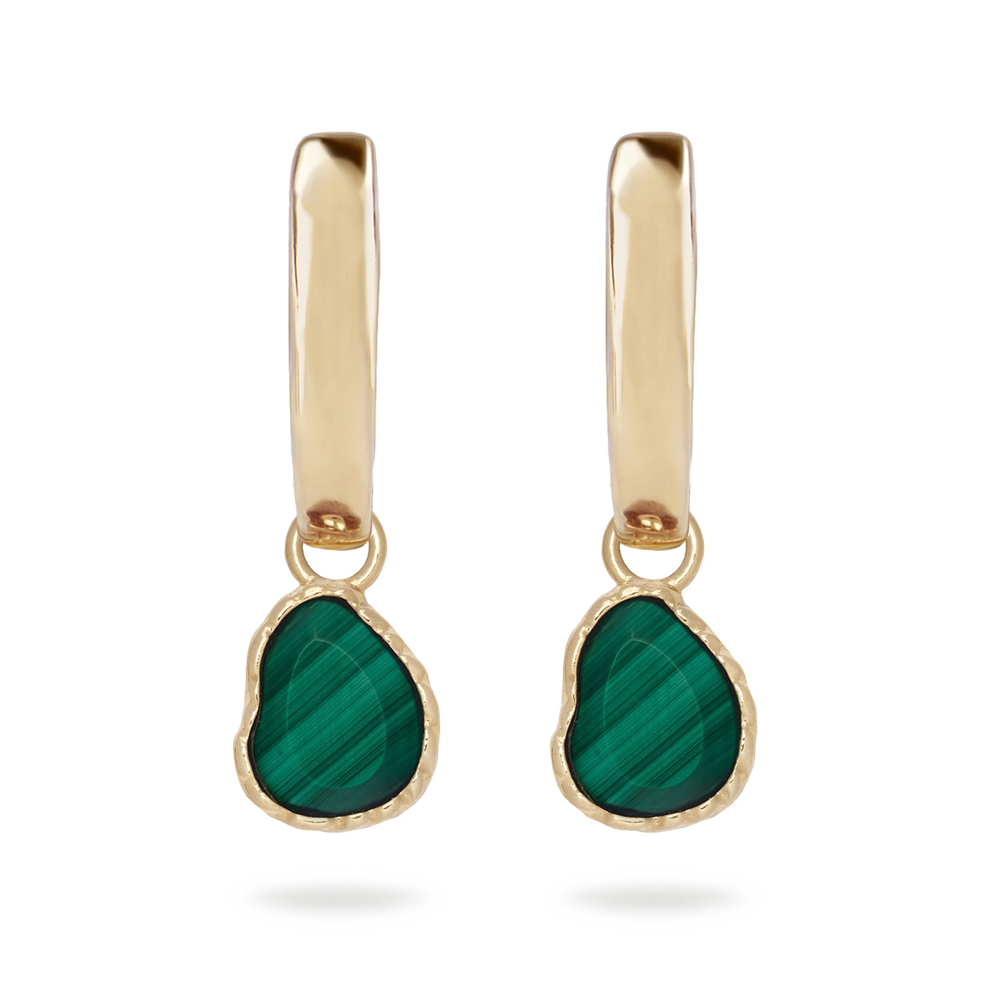 malachite hoops 9k gold white background